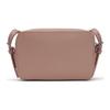 Lacoste Classic Fashion Lightweight Compact Zipper Closure Mixed Material Shoulder Bag Small Women shoulder bag Pink NF3879KL-N76