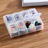 8 Grids Weekly Pill Organizer Pillbox 7-day Medicine Box Supplement Container Travel Portable Pill Cases For The Elder