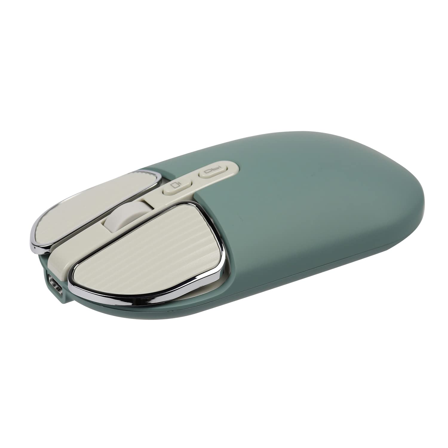 

M203 USB Wireless Bluetooth Dual Compatible with Android Microsoft and Green 2.4GHz 5.1 Mouse, Mode, Quiet, Ultra-Thin, Rechargeable, iPhone, iPad, зелений