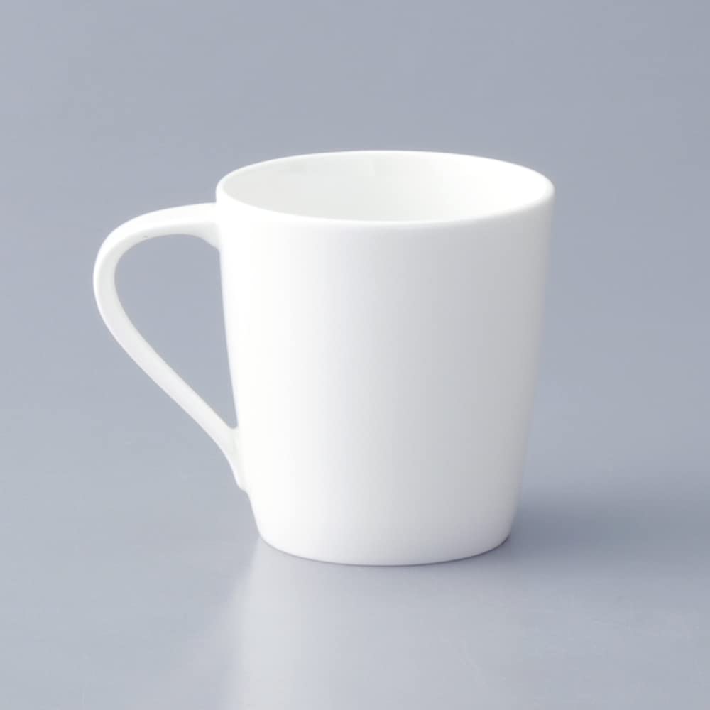 NARUMI White Collection Mug, 290cc, Microwave Safe, Made in Japan, 50481-2697