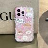 Pink little animal is suitable for Apple 16/15/14 Huawei Honor Xiaomi mobile phone case 13promax all-inclusive.
