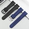 Auf Lager 24mm Gummi-Uhrenarmband für Graham Chronograph Racing Niete Tiger/RT