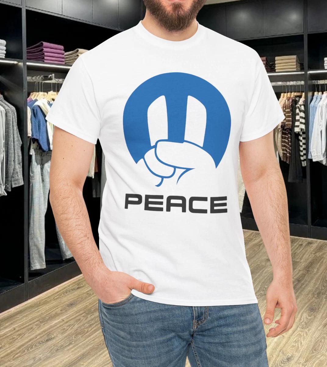 Peace hand mopar logo T-Shirt L