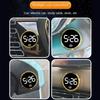 Touch-Activated Car Dashboard Clock LED Time Display Mini Digital Clock Simple Novelty Luminous Car Clock