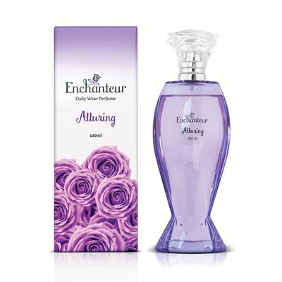 Perfume líquido Enchanteur Alluring Rose para mujer, 100 ml
