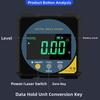 Magnet Tilt Digital Protractor Rechargeable Level Angle Goniometer Inclinometer  Woodworking