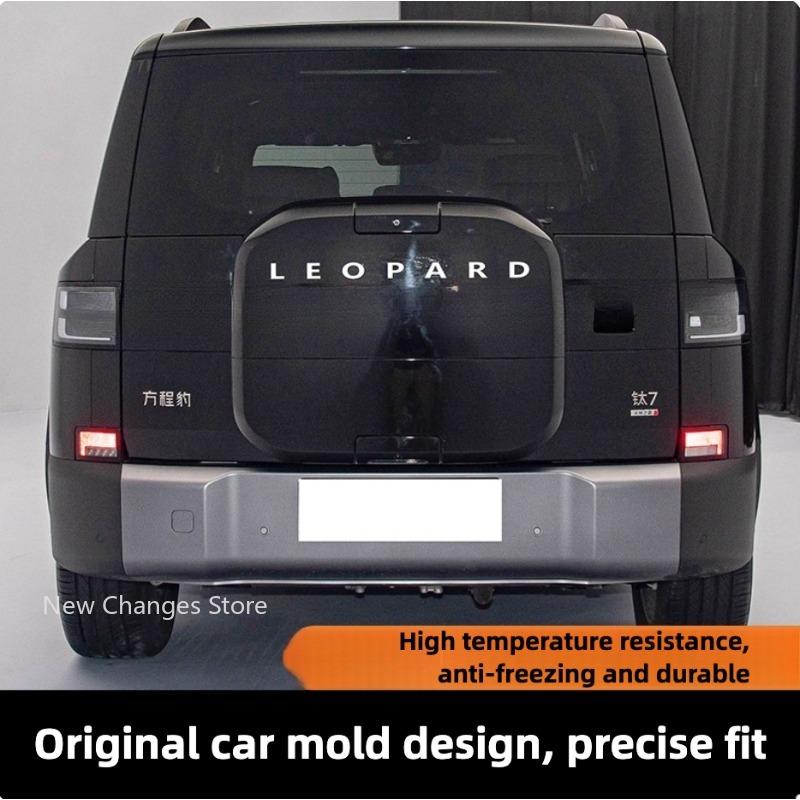 For BYD Formula Leopard Titanium 7 2025 2026 Personalized Metal Car 3D Logo Letter Decoration Sticker Upgrade Parts