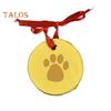 2 Pcs Dog/Cat Paw Print Kit DIY Pet Paw Print Hanging Ornament with Customization Tools And Display Stand Clay Pawprint Keepsake Kit