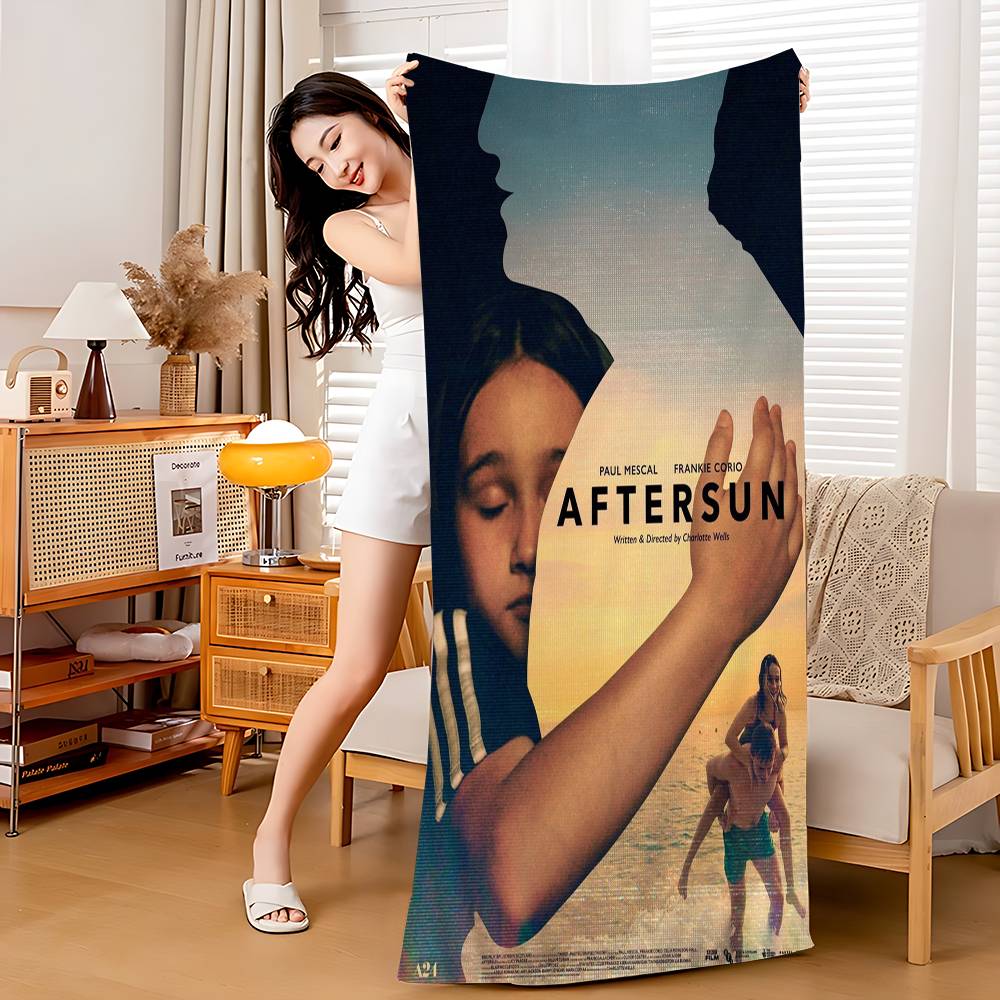 

Aftersun Movie High Scores Healing Film Microfiber Beach Towel Absorbent Quick Dry Soft Yoga Swimming Resort Mountain W40*H60(CM)