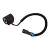 12V Solenoid Valve Coil with Connector 1 2in Hole Diameter 6671025 for Bobcat Skid Steer 751 753 763 773 7753