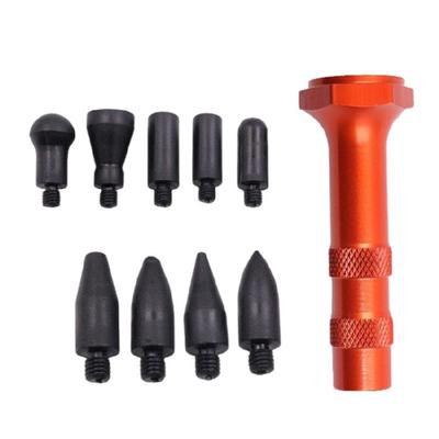 Heavy Duty Dents Repair Leveling Tool Kit Interchangeable Metal Head Slip Resistant Grip For Automotive Body Smoothing