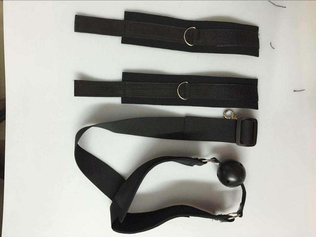 Adult Flirting Set: Erotic Products with Gag, Binding, Restraints, Handcuffs, and Sex Toys for Couples