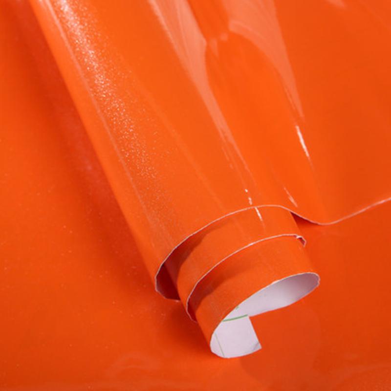 JIUJIU 5M Paint Waterproof Decorative Film Self-adhesive Wallpaper Roll for Kitchen Furniture Sticker Home