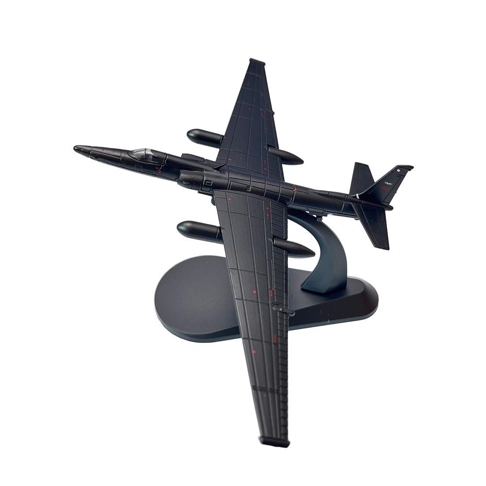 

1/144 US U-2R U-2s High-altitude Early Warning Reconnaissance Aircraft Model Alloy Static Finished Aircraft Model 1/144 U-2S Black Cat чёрный