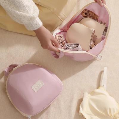 1Pcs Portable Travel Underwear Socks Bra Organizer Bag Polyester Fiber Handheld Storage Bag For Intimate Clothes Ball Shaped
