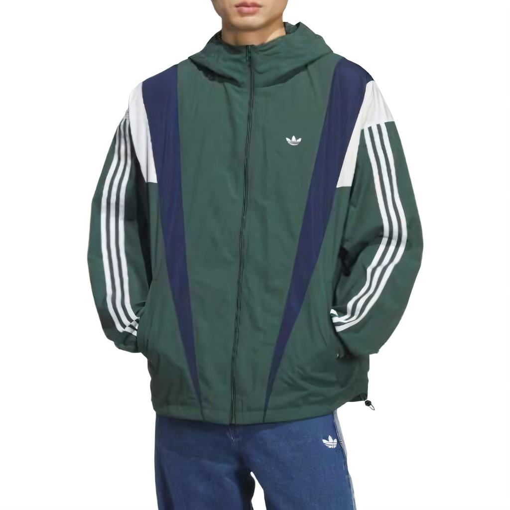 adidas Originals Windjack Lange Mouwen Met Capuchon Comfortabel Eenvoudig Jack Herenjack KS3553