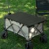Slatted Wagon Table Top Collapsible Furniture Space-Saving for Picnics