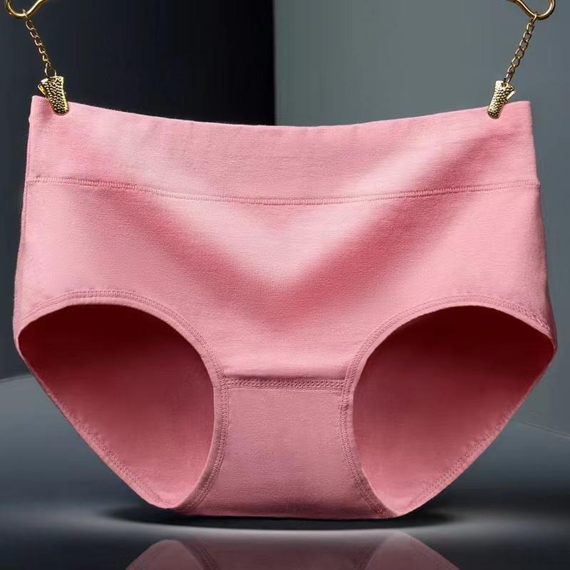 1pc/lot! Cotton Women Panties Middle Waist Comfortable Briefs