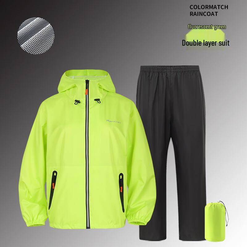 

Lishi Men s Ultra-Thin Rain Suit