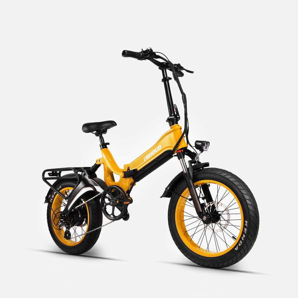 MIHOGO NX Electric Bike For Adult 750W 48V12.8Ah Battery City Electric Bicycle 20*4Inch Three Blade Tires City E-bike