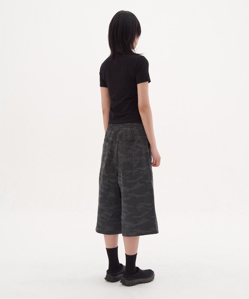Haipaisaundeulepeoleonseu Camo Half Pants, Charcoal
