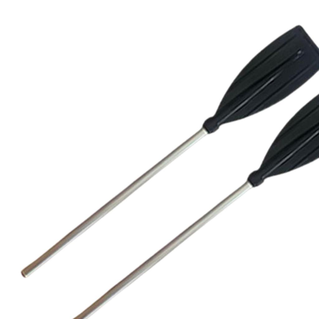 2 Aluminum Alloy Floating Boat Canoe Paddles for Outdoor Activities.