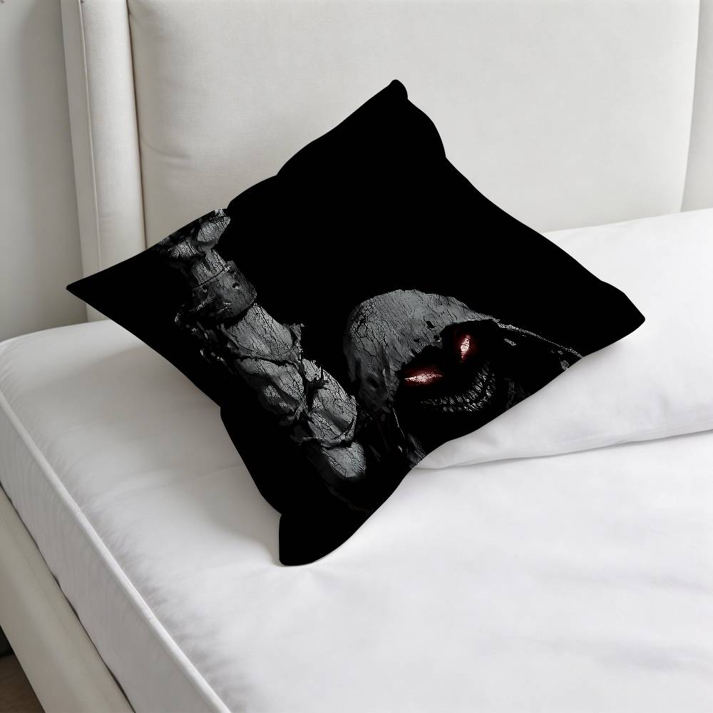 DDisturbed Band Cool Square Pillow Case Soft Decorative Throw Pillow Cover for Home Sofa Bed