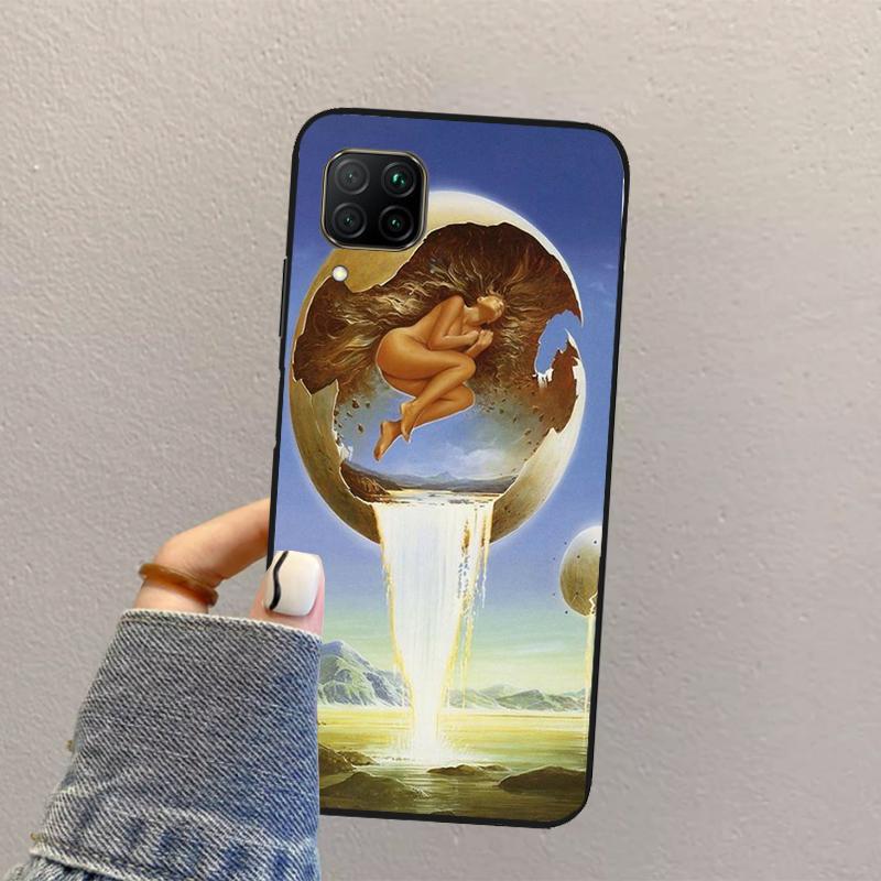 Salvador Dali Art For Huawei Nova Y70 Y90 Y60 Y73 Y72 Y61 Y91 12s 12i 11i 8i 9 10 SE P40 Lite P60 P30 Pro Case