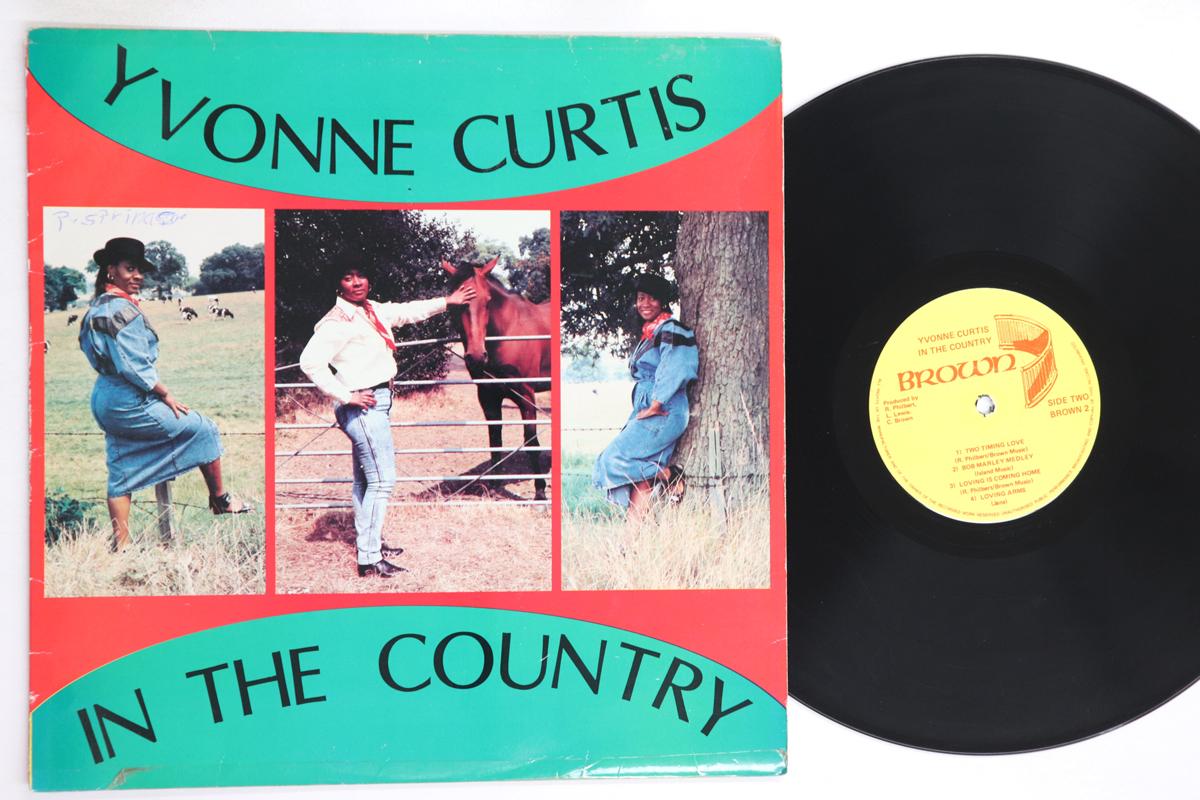 

LP Record YVONNE CURTIS - In The Country BROWN2 BROWN UK Reggae, Ska & Dub Used