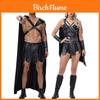 Medieval Roman Spartan Warrior Cosplay Costume With Polyester Fabric For Stage Performances