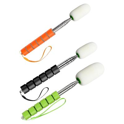 Stainless Steel Telescopic Sponge Absorbers For Ceramic Clay Water Removal Adjustable Cleaning Rod With Ergonomic Handle