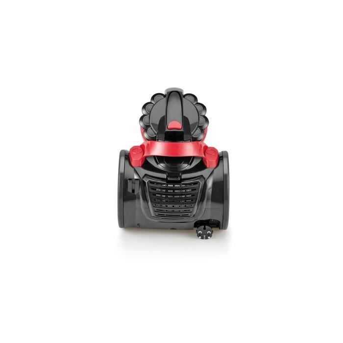 Aspirateur sans sac Flama 1684FL - Rouge - Capacité 1,5L - Puissance d'aspiration 800W-1000W