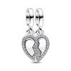 Letter Mom Pendant S925 Pure Silver Bird Heart Sun Moon Charm Snake Bone Chain Beads Accessories Women's Jewelry Gift