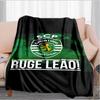 Ruge Leao Sporting Portugal's Pride Blanket Suitable for Sofas, Beds, Offices, And Camping - Perfect Gift for Halloween Christmas