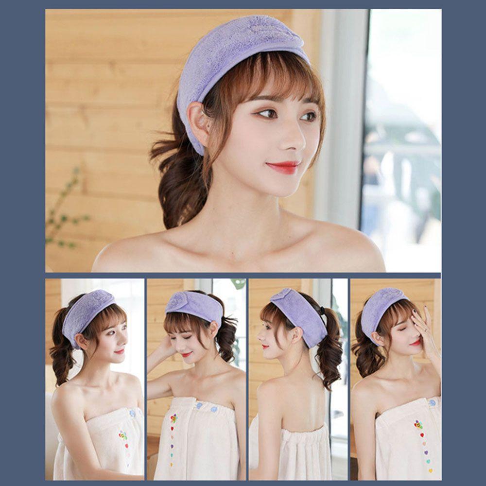 Face Women Headbands Shower Facial Cosmetic Bath Makeup Turban Hairband Head Band Tiara Turban