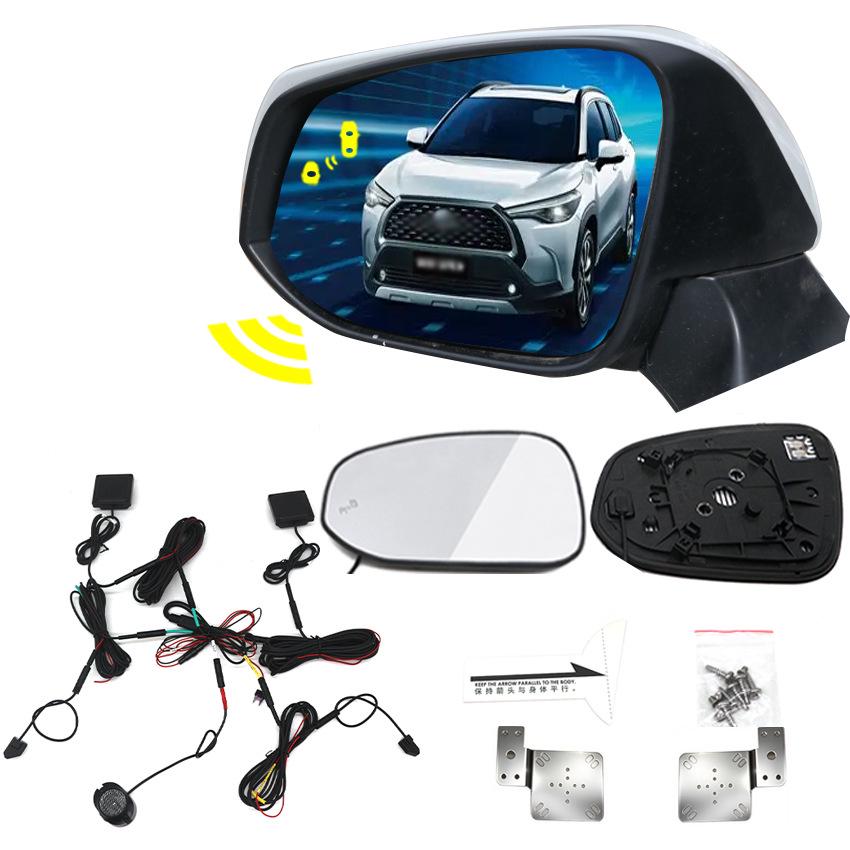 Rearview Mirror Blind Spot & Lane Departure Warning System for Toyota Corolla, RAV4, Levin, Camry