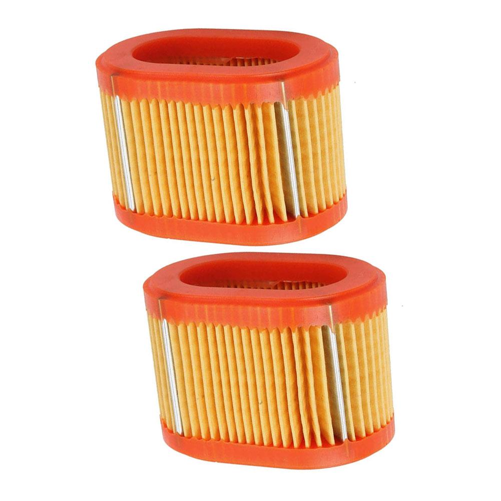 2Pcs Air Filter For 790166, 698867 Engines 76mm X 54mm Compatible With Multiple Models Lawn Mower Parts And Accessories