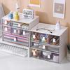 Desktop Storage Box Organizer Drawer Type Transparent Acrylic Desk Stationery Hand Account Storage Rack Desk Simple Pen Holder
