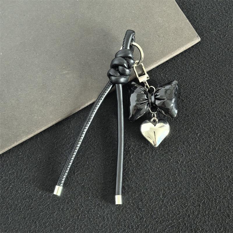 

Серия Сердце Кожаный Сумка-бант Подвеска Брелок Ювелирное изделие Подарок Украшение Аксессуары