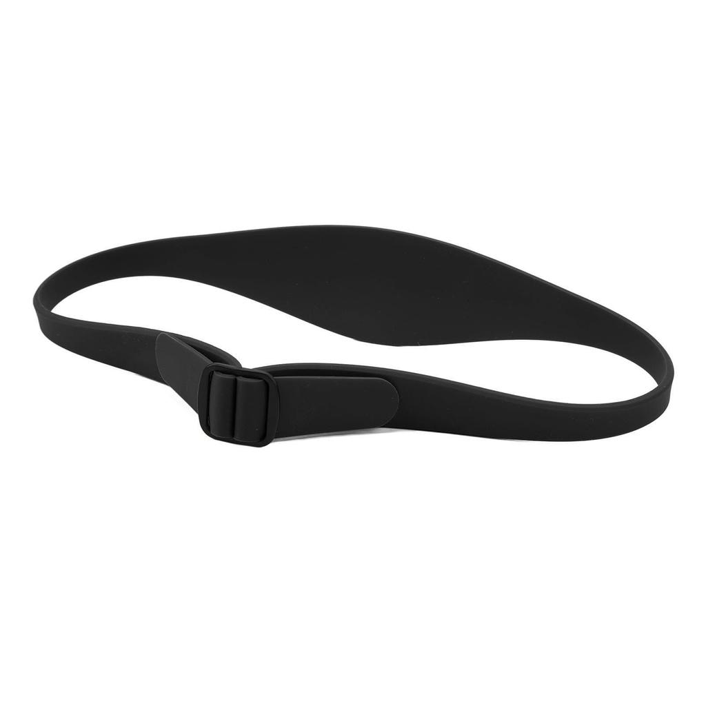 Neckline Shaving Template Adjustable Curved Silicone Hair Trimming Guide for Children Adults Black