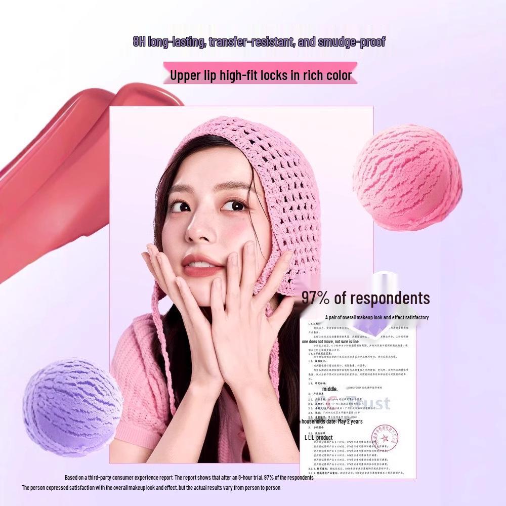 Colorkey Water Mist Lip Glaze: Qixi Capybara Non-Transfer Lipstick for Women