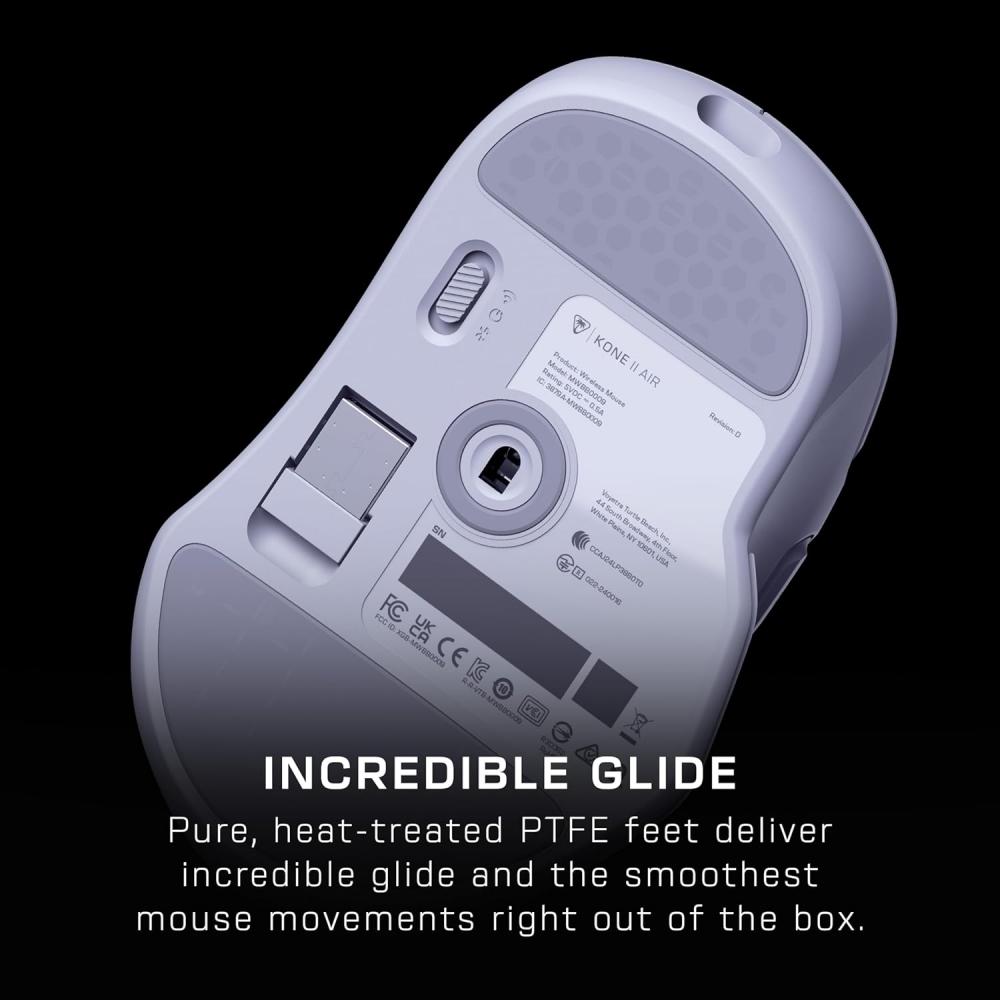 Turtle Beach Gaming Mouse 2.4g Bluetooth 26k Dpi 650ips Mmo Rts Macro Kone Ii