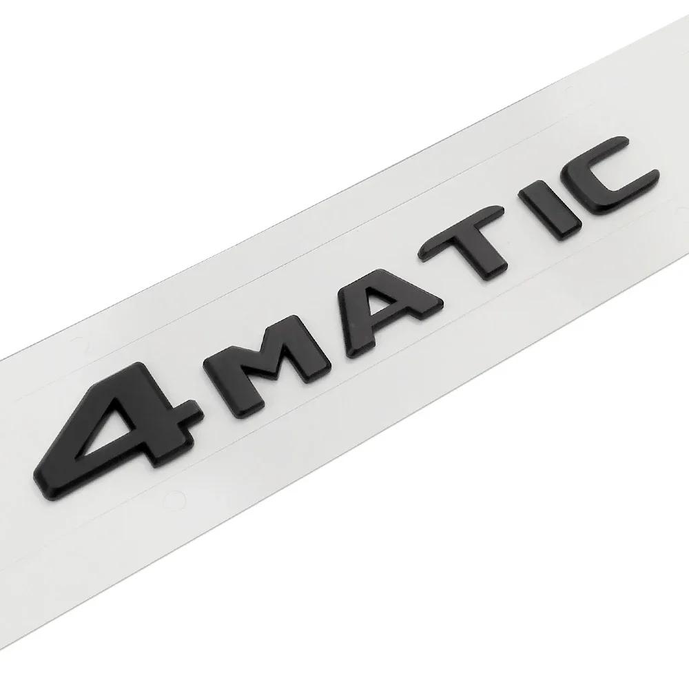 

Car Rear Badge Fender Side Decal 4MATIC Logo for Mercedes Benz 2017-2023 W210 W211 R320 A140 A160 E55 E63 E180 CLA45 CLA CLK
