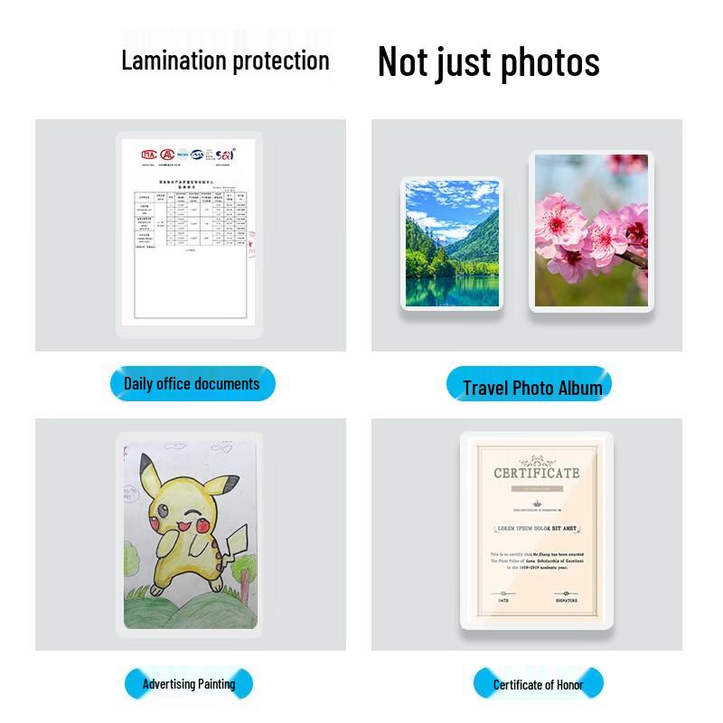 M&G A3 Transparent High-Definition Laminating Film CN Plug (adapter Included)