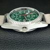 REFURBISHED VINTAGE SEIKO 5 AUTOMATIC 6309A JAPAN MENS GREEN WATCH a442957-1