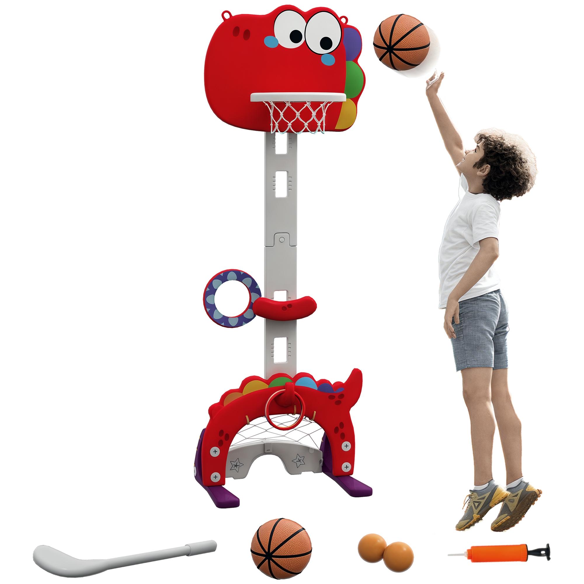 Kids Basketball Hoop, Height Adjustable with