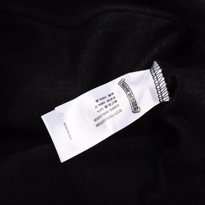 851 CHROME HEARTS 2025 Autumn and Winter New Plus Size Classic Style Logo Zipper Hooded Sweatshirt, Suitable for Couples To Wear