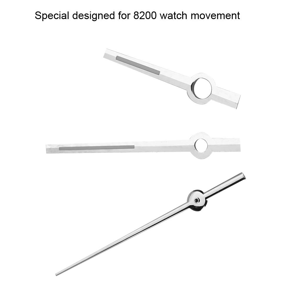 Watch Hour Minute Second Hands Watch Needles Fit for 8200 Movement Male Watch