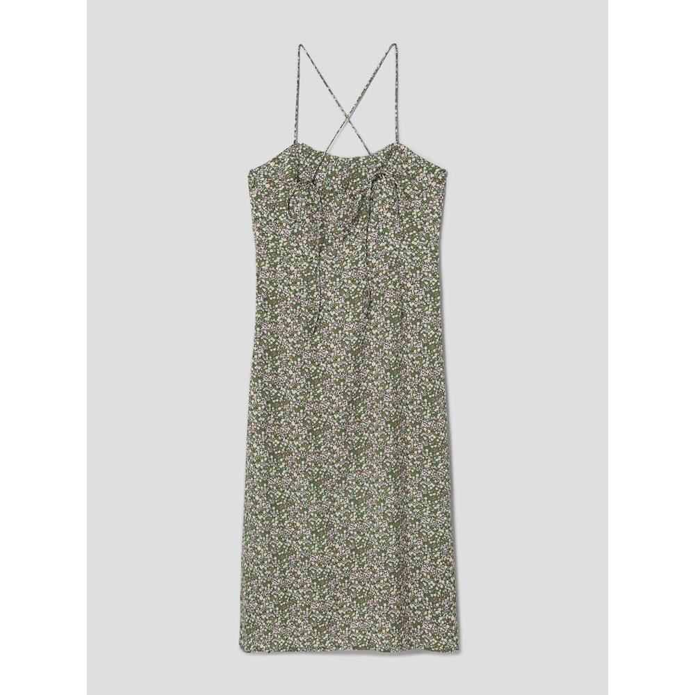 8SECONDS Floral Pattern Dress Khaki (354771Mq8H)