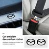 Car Interior Badge Stickers Phone Key Decoration Decal For Mazda 3 6 CX5 2 CX3 CX9 MX5 RX8 Axela Demio Atenza MS vf2